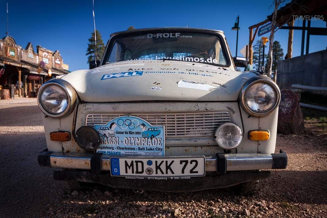 Trabi in Bryce Canyon City