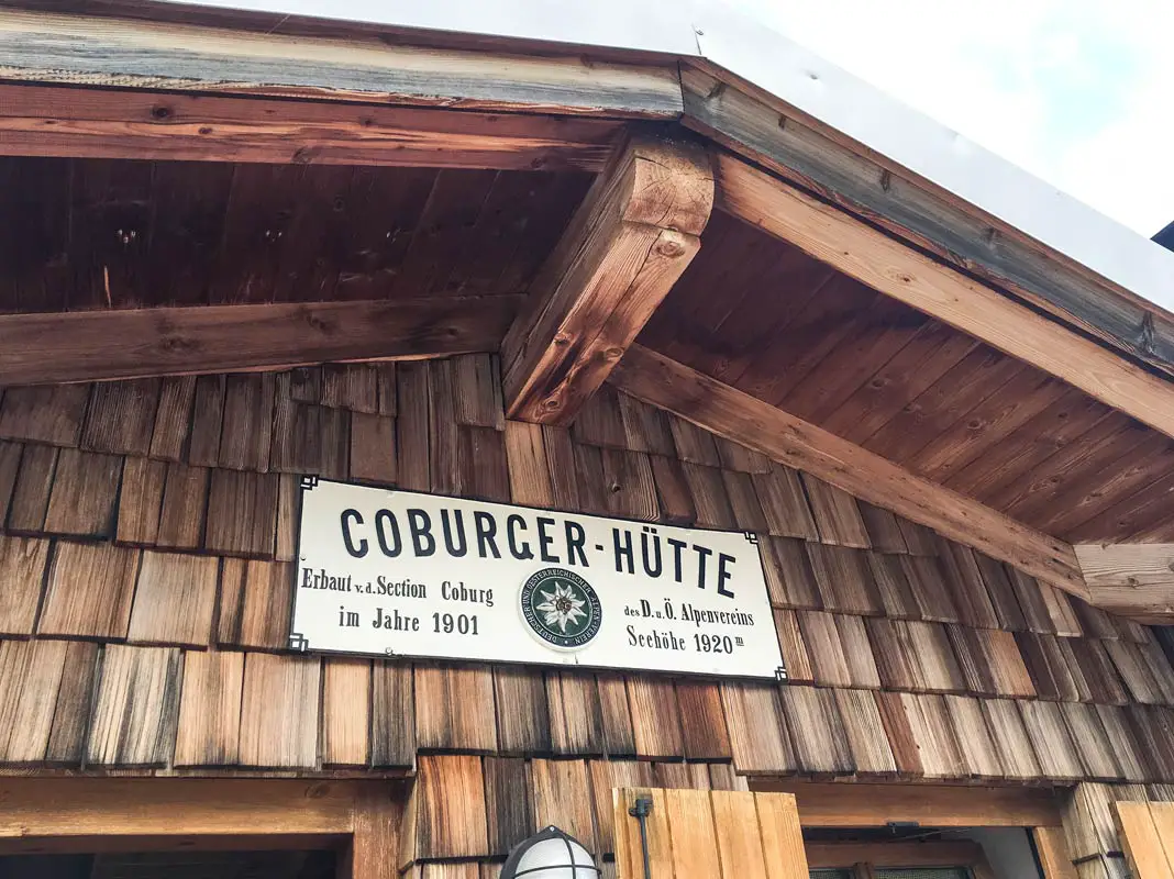 Die Coburger Hütte