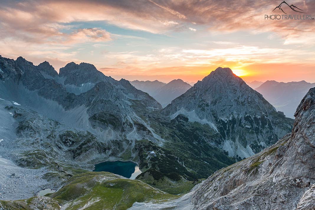 Der Drachensee im Abendlicht