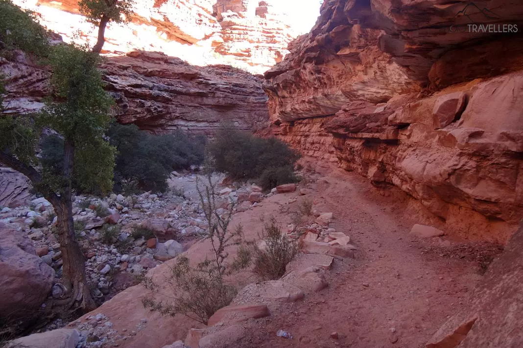 Wanderweg im Canyon