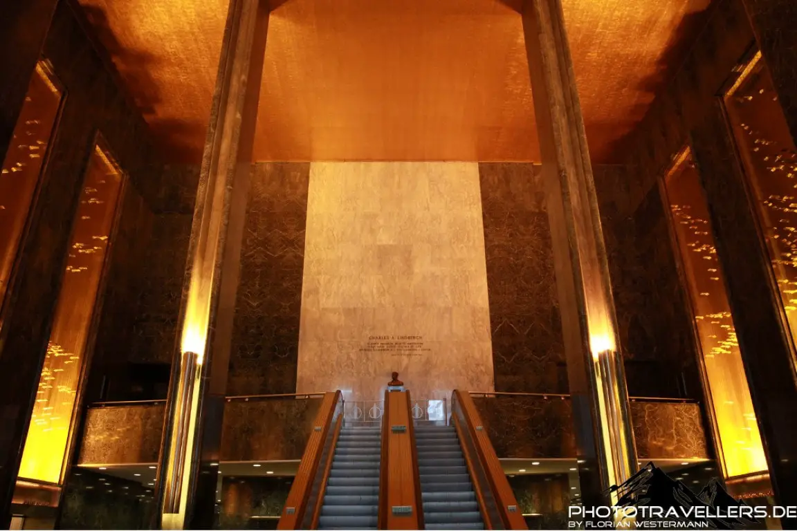 Die Lobby im Rockefeller Center