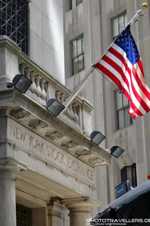 Die bekannte New Yorker Wall Street