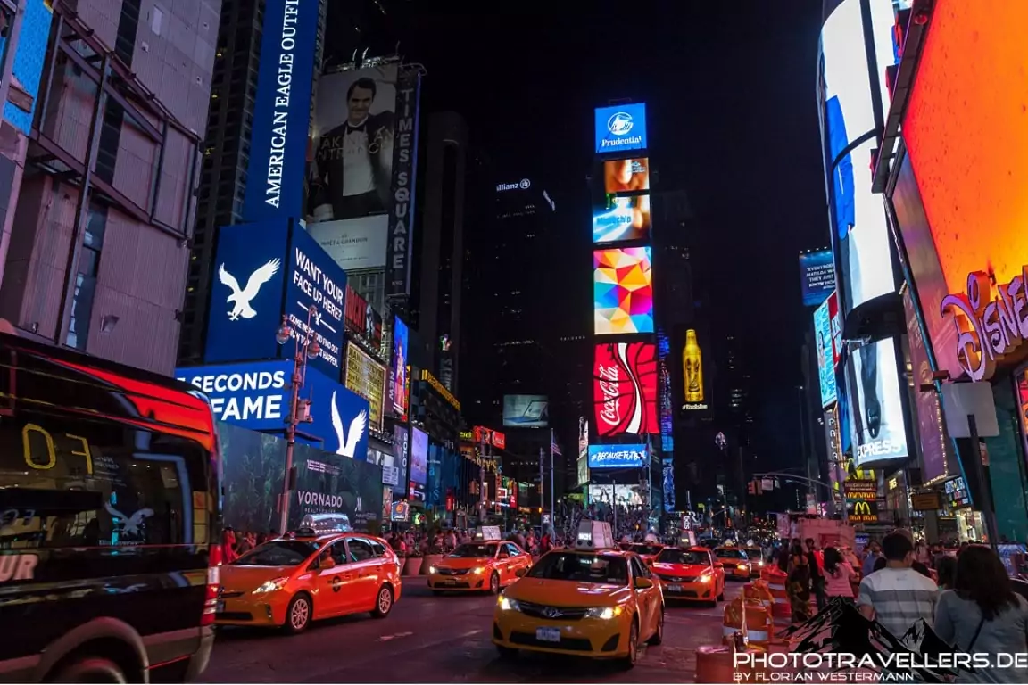 Top-Sehenswürdigkeit in New York: der Times Square