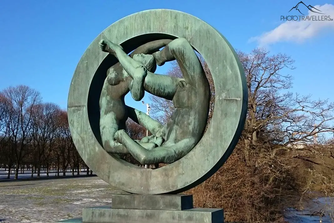 Skulptur im Vigeland-Skulpturenpark