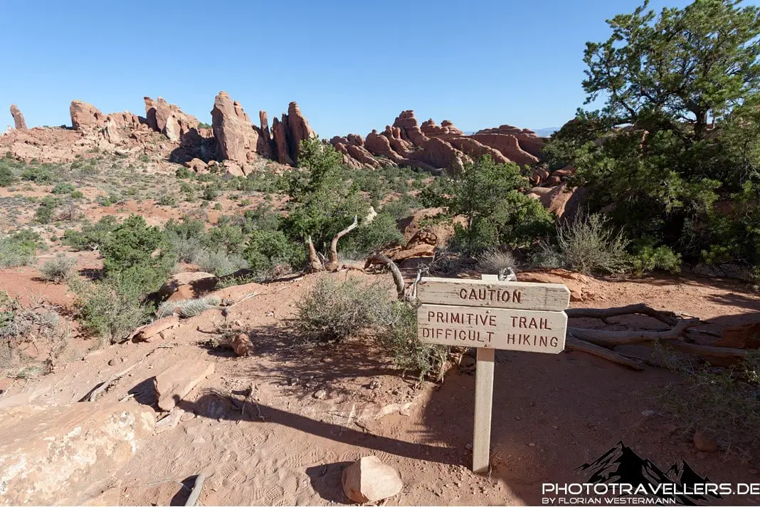 Difficult Trail Arches