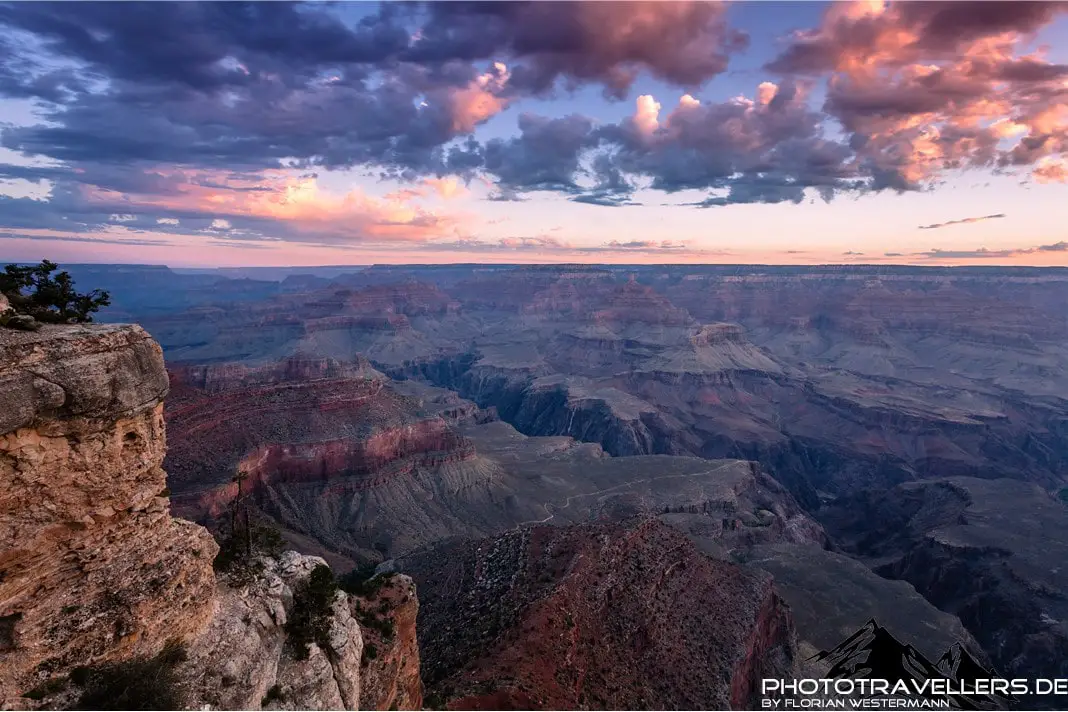 Der Yavapai Point am Grand Canyon
