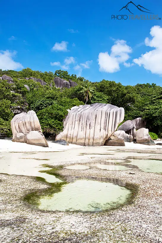 Der Strand Anse Source d'Argent auf der Seychellen-Insel La Digue