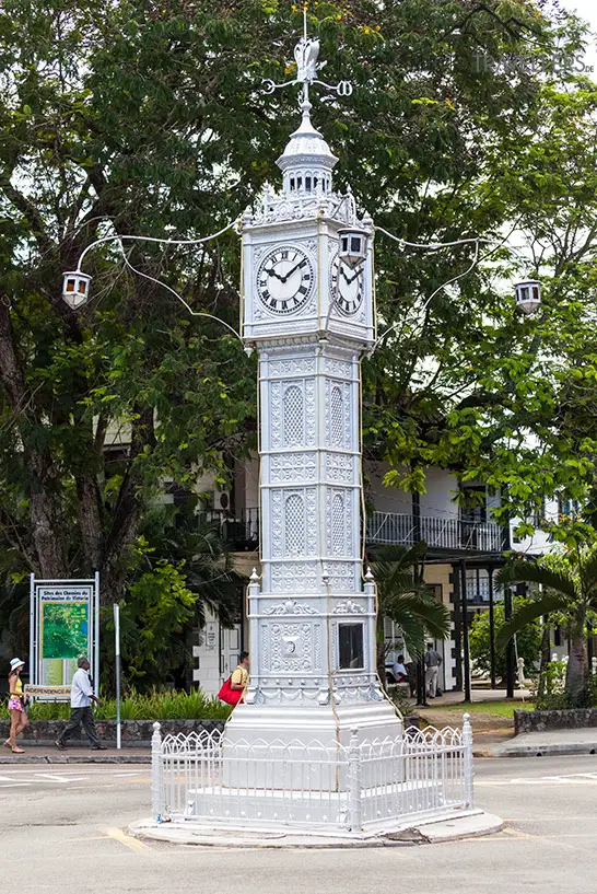 Der alte Clock Tower in Victoria