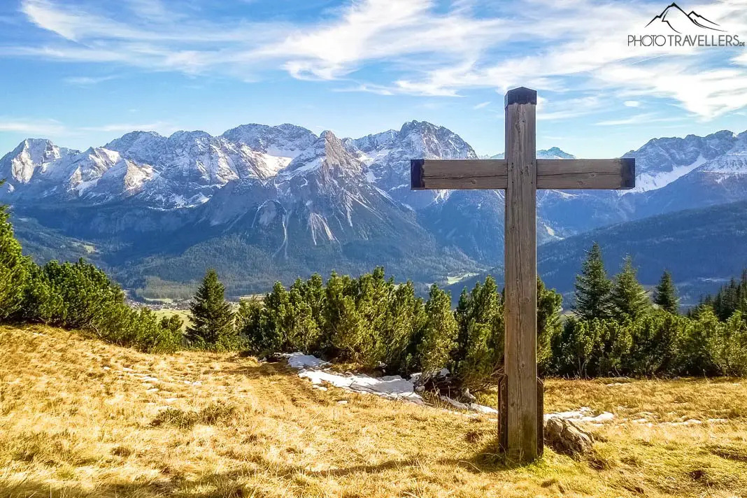 Ein Kreuz auf dem Alpenrosenweg