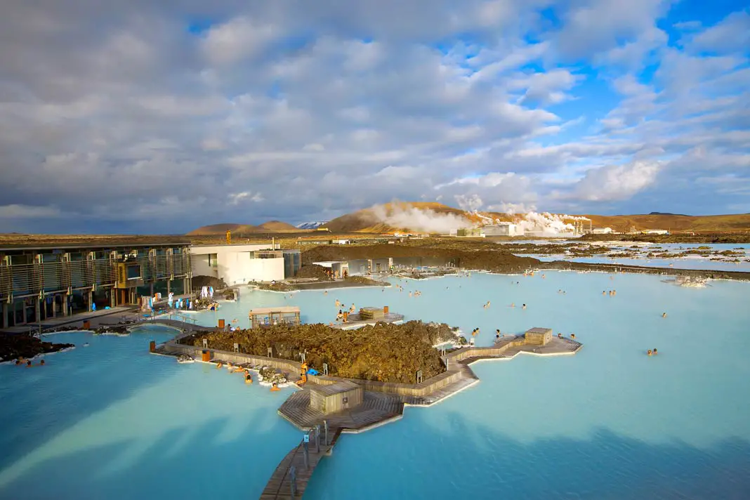 Die Blaue Lagune auf Island