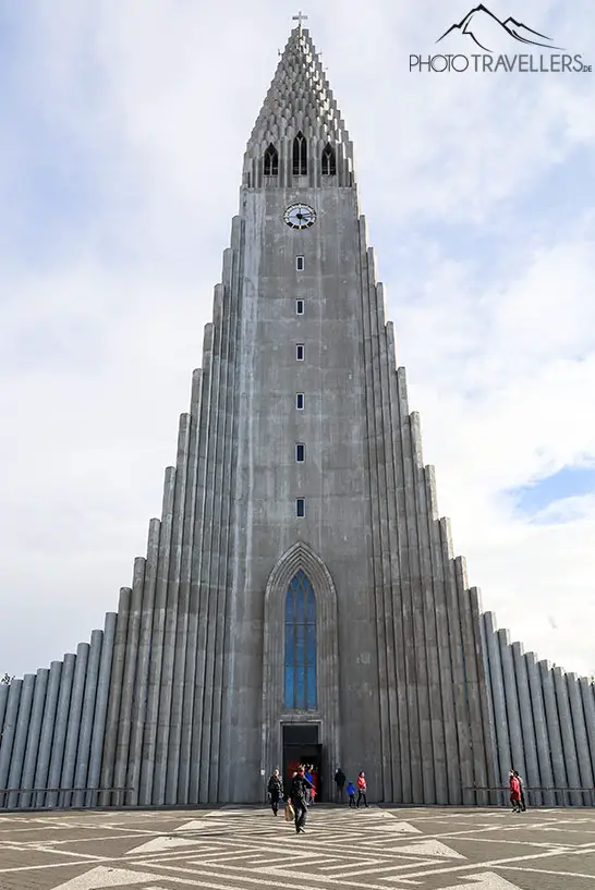 The Hallgrímskirkja church in Reykjavík