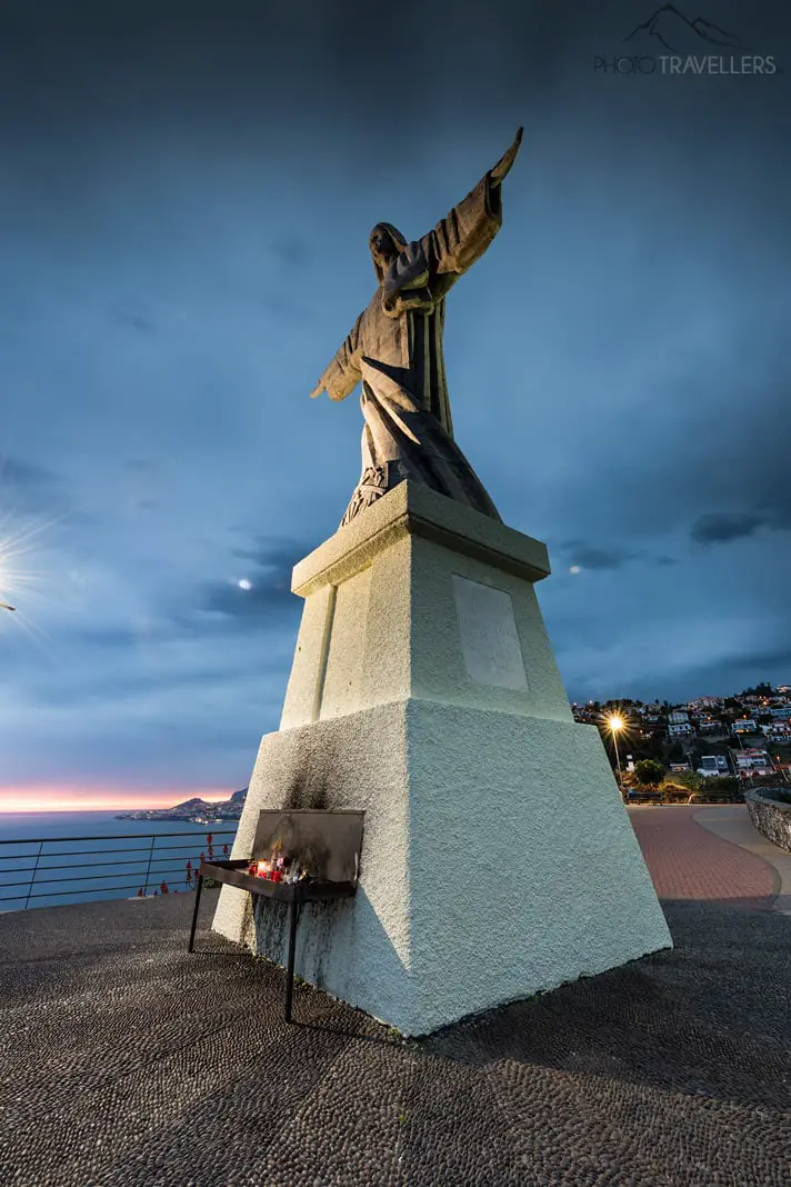 Die Jesus Statue auf Madeira