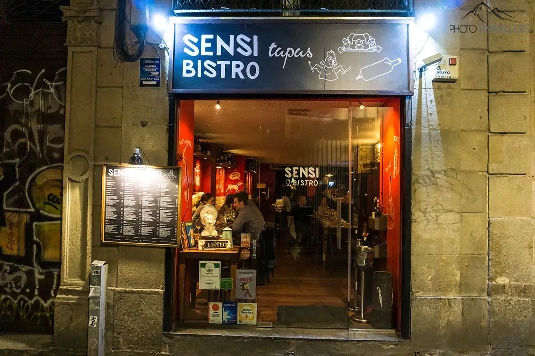 The Sensi Bistro from the outside