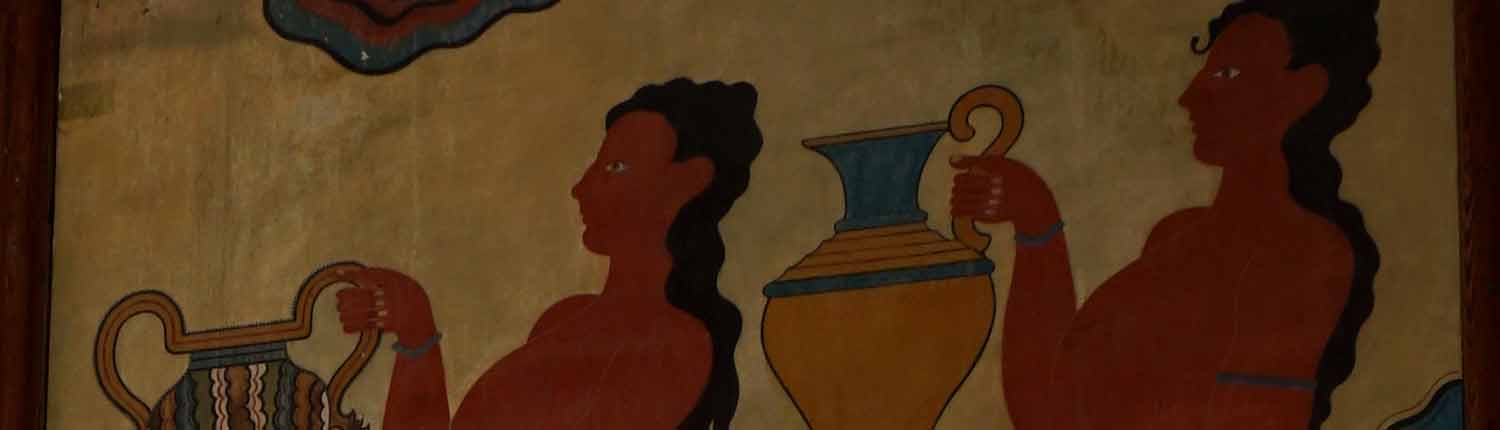 Malereien auf Knossos