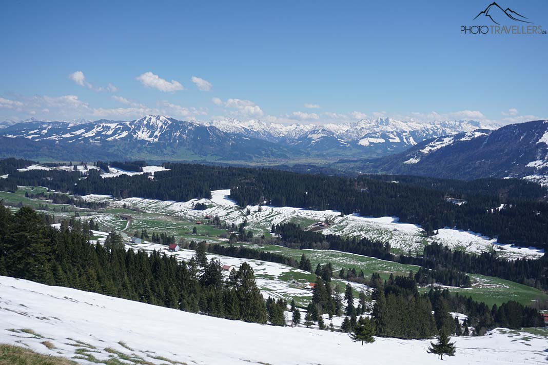 Der Ausblick vom Hauchenberg ist atemberaubend