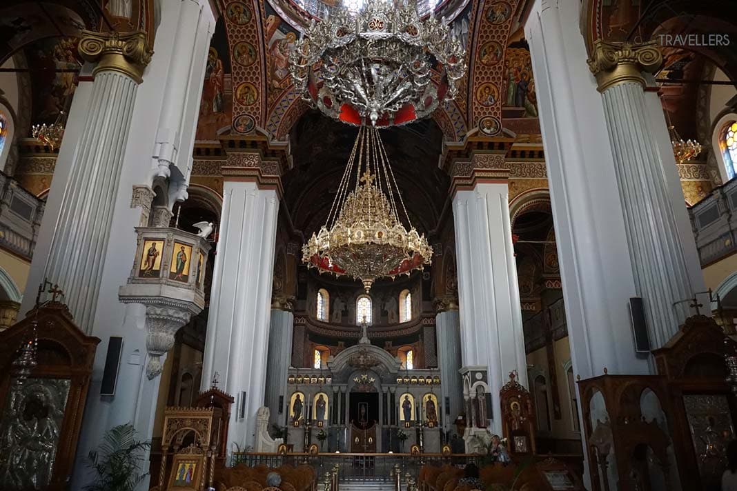 Im Inneren der Kathedrale Agios Minas