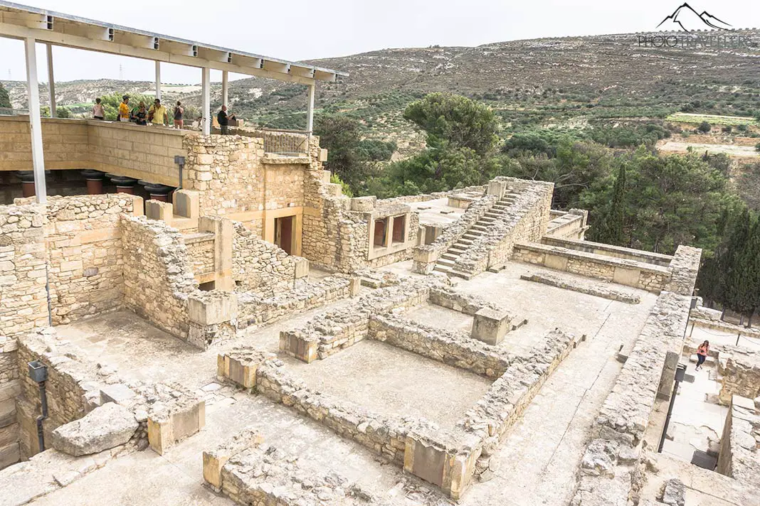 Ruinen im Palast von Knossos