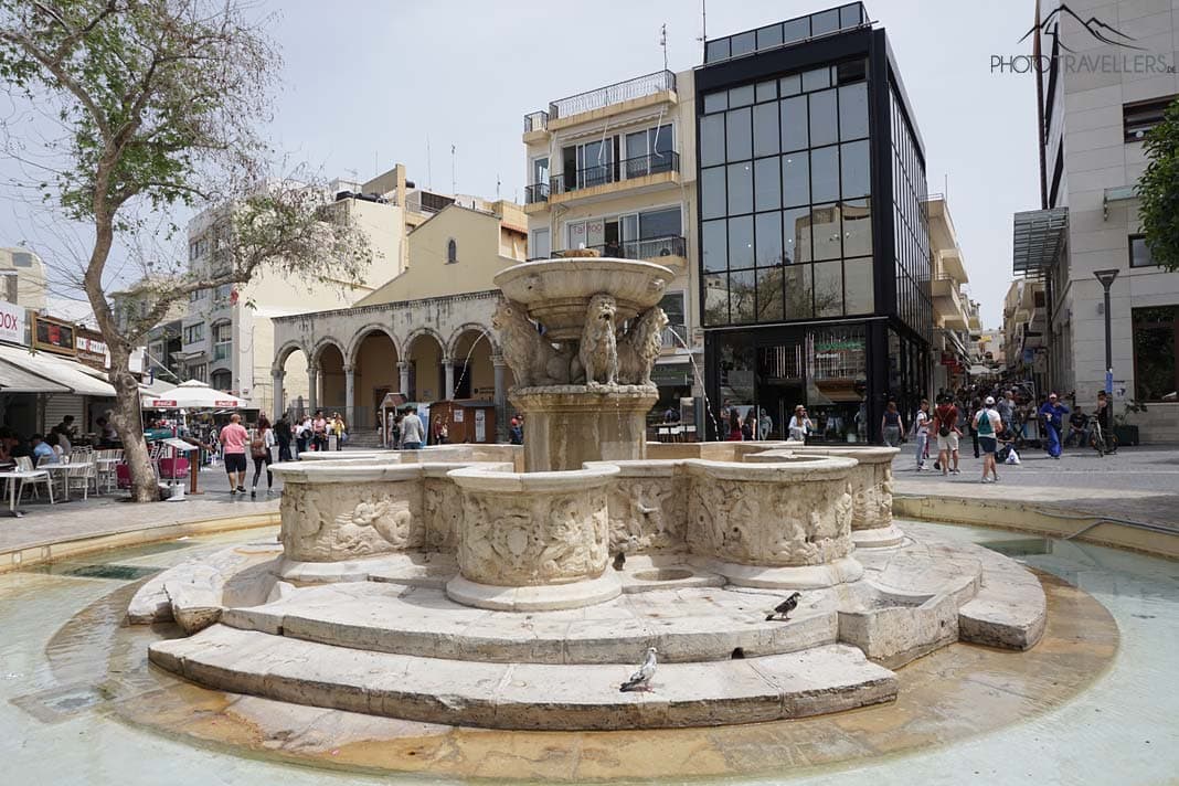 Der Morosini Fountain - errichtet 1628