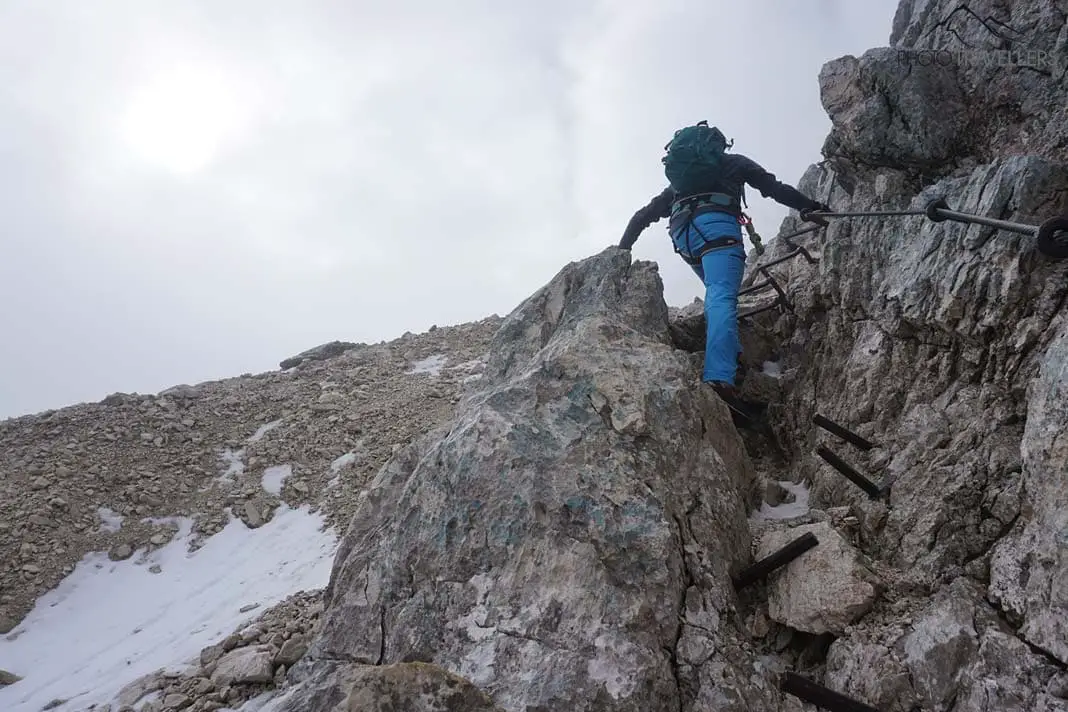 Kletterer Alpspitz Ferrata