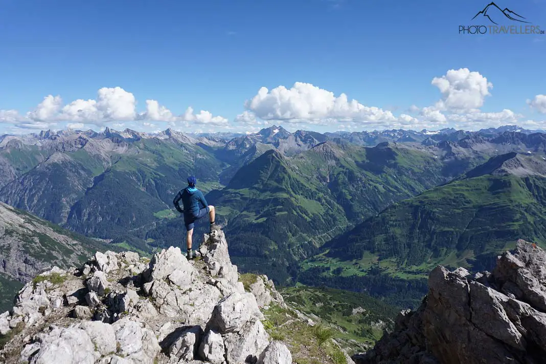 Alpenpanorama vom Biberkopf aus gesehen