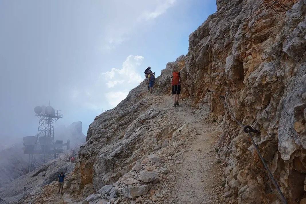 Aufstieg Zugspitze