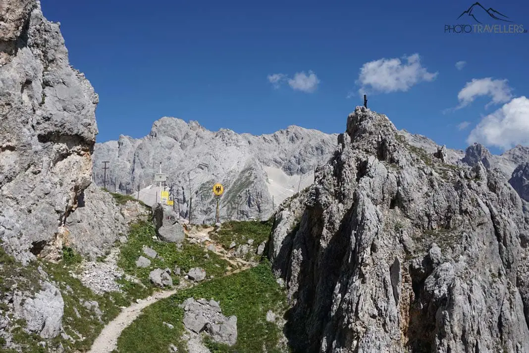 Das "Gatterl", ein Grenzübergang in den Bergen zwischen Deutschland und Österreich