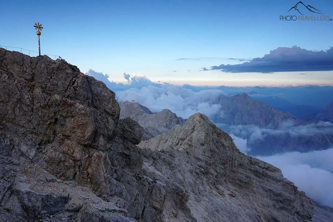 The summit of the Zugspitze