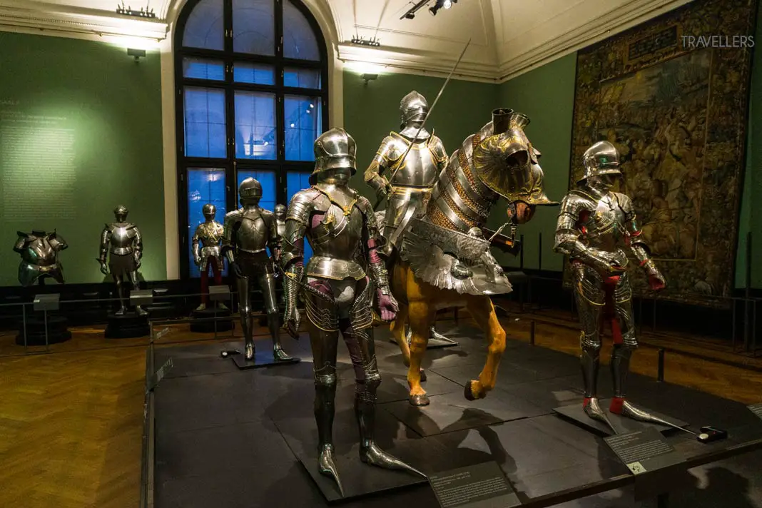 Knight's armor in the Hofburg