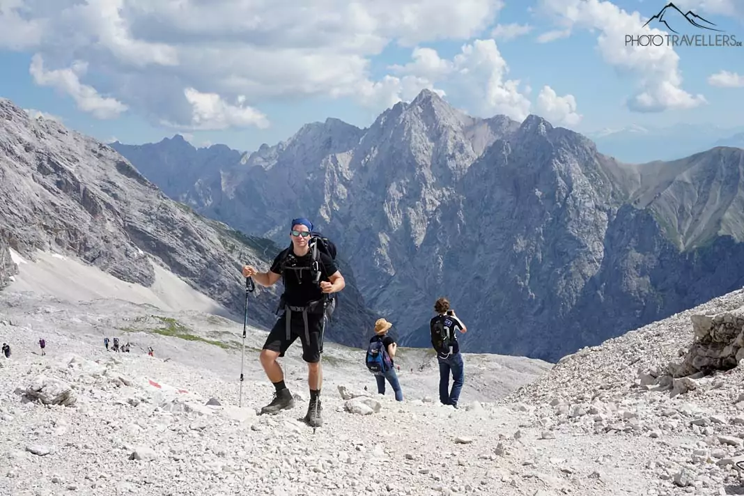 Wanderer Zugspitze