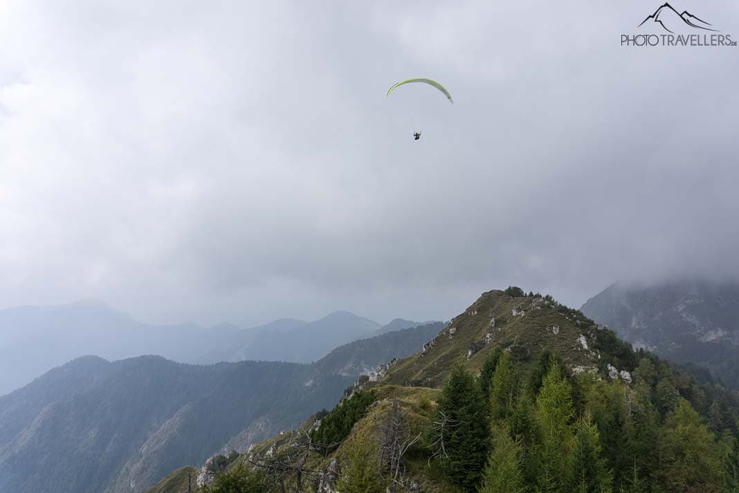 Paraglider Gardaseeberge