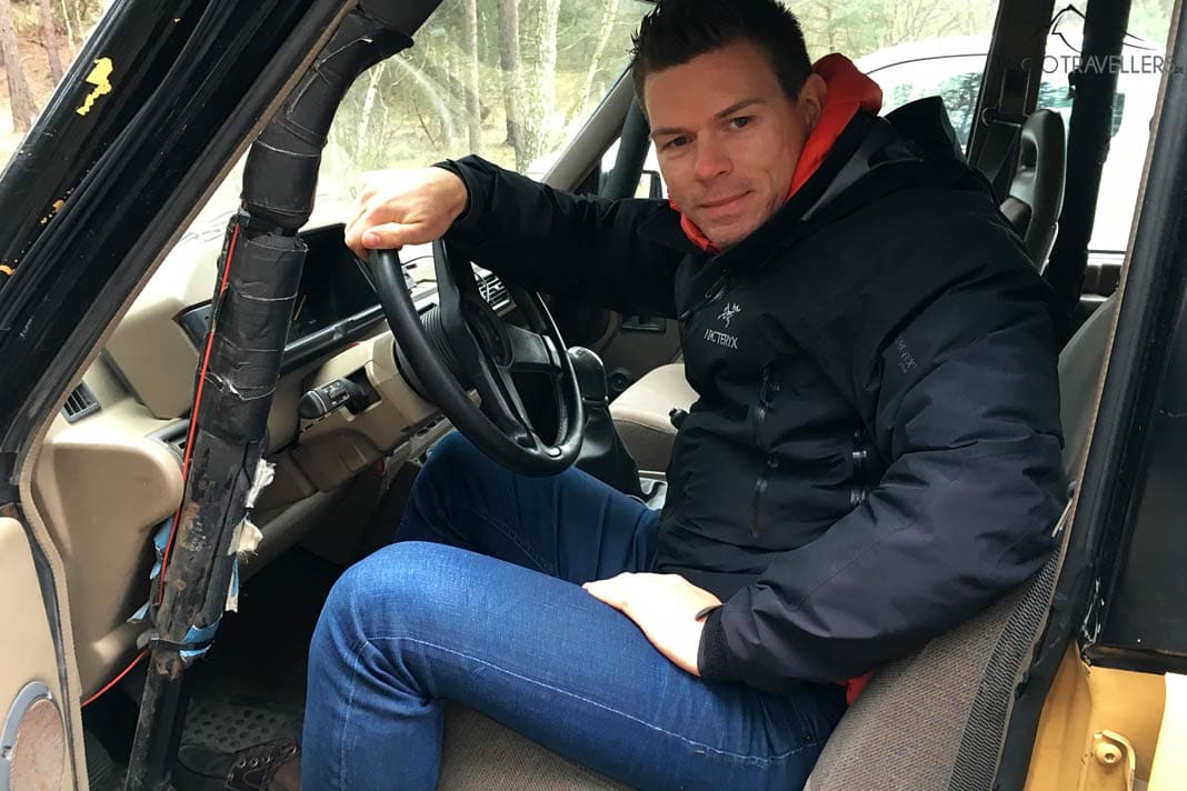 Cockpit Land Rover