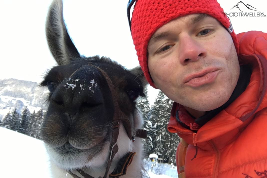 Lama-Selfie