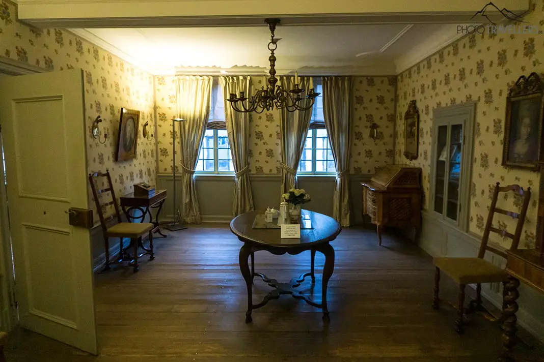 A room in the Goethe House