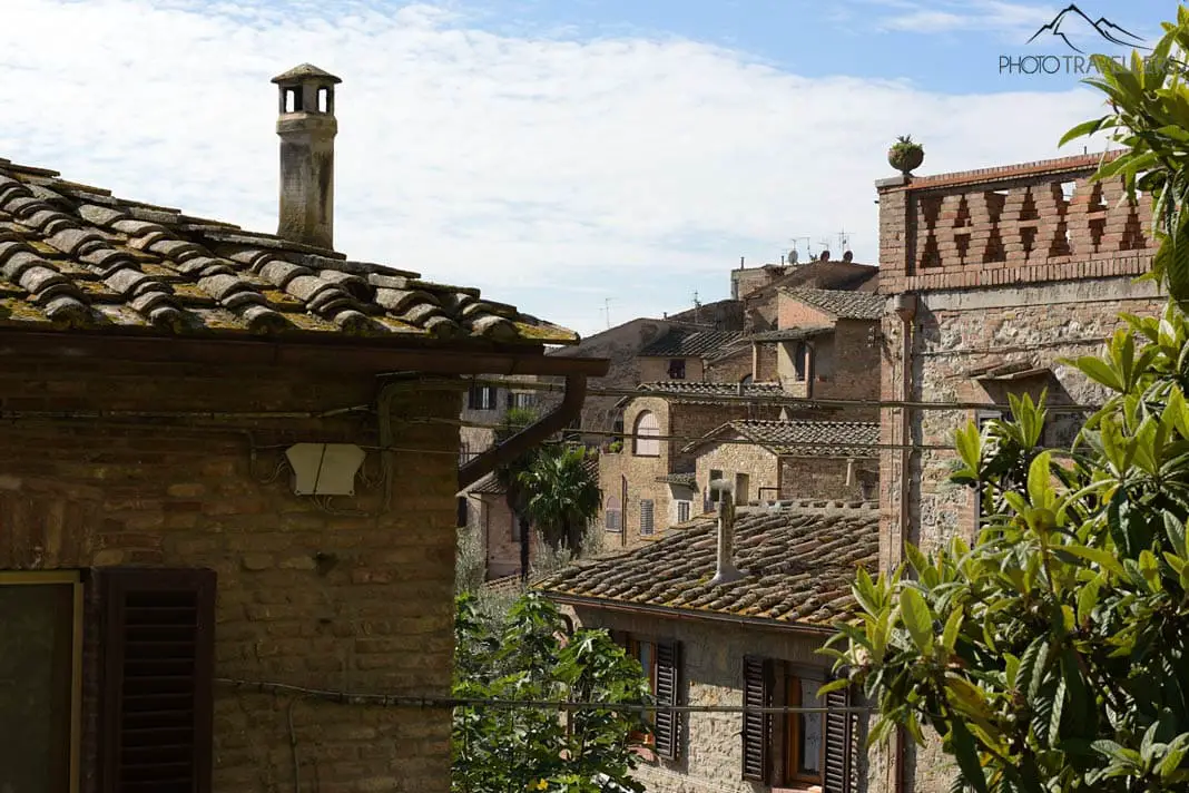 Häuser in San Gimignano