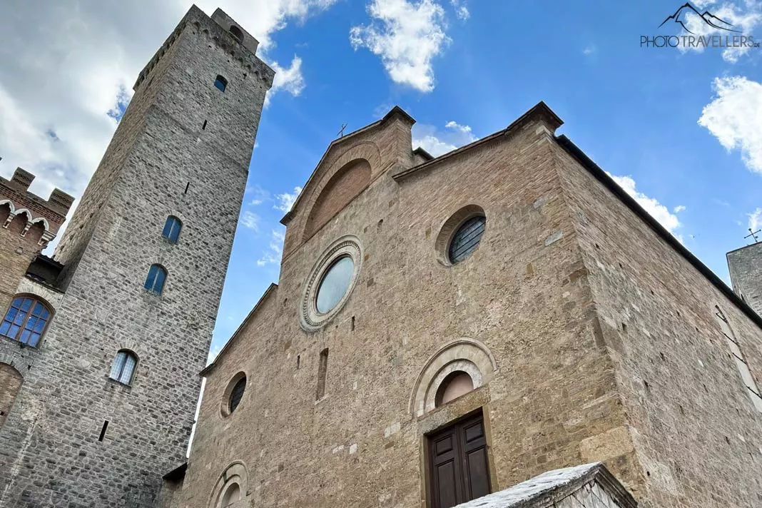 Der Dom Collegiata di Santa Maria Assunta mit dem Torre Grossa in San Gimignano