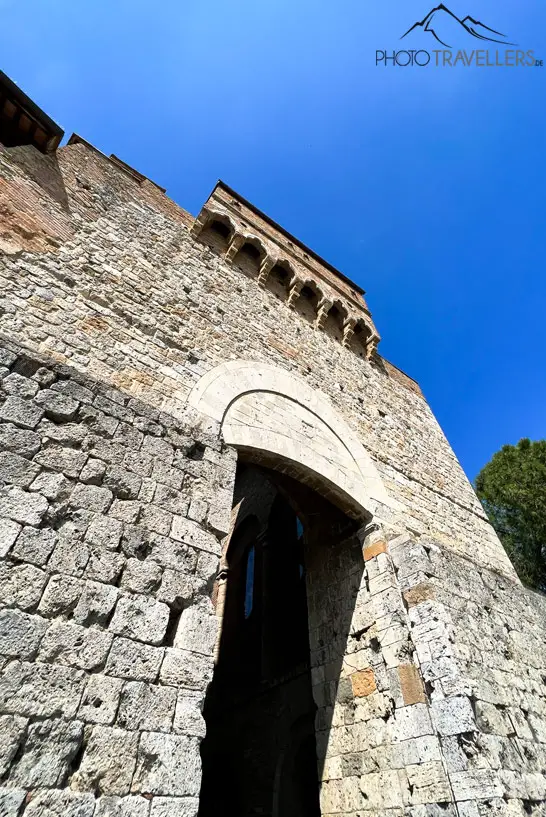 Das Stadttor Porta San Giovanni in San Gimignano