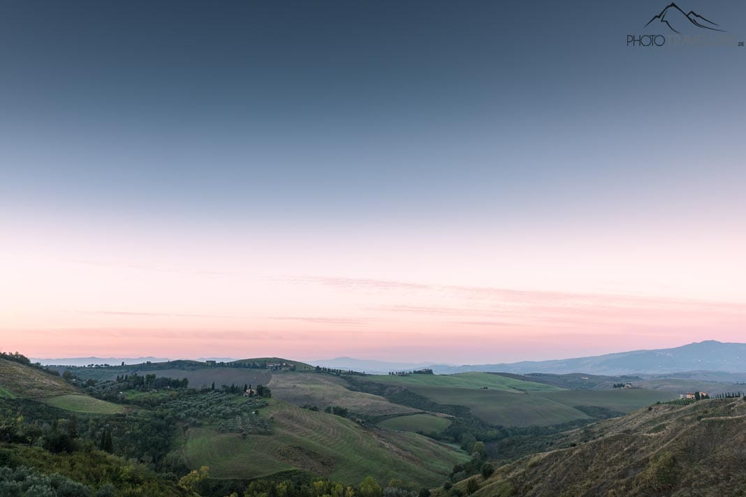 Toskana im Morgenlicht