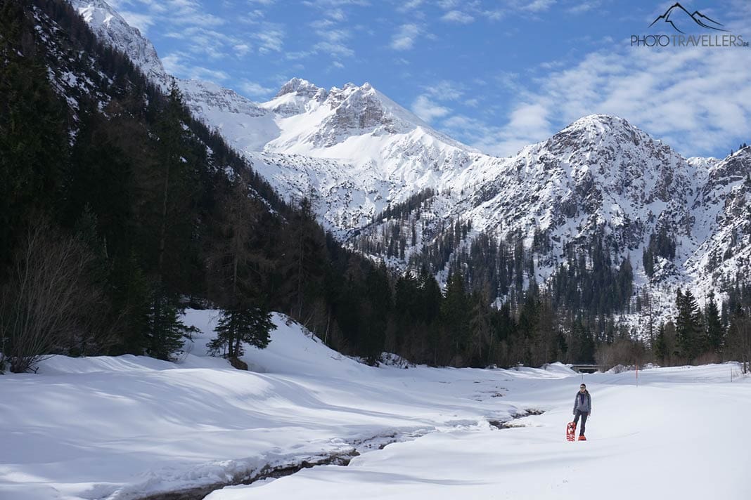 Alpen Schneeschuhwanderung
