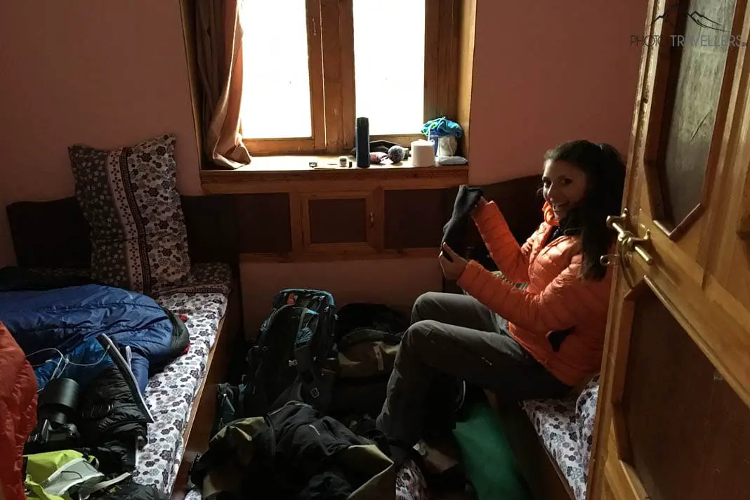 Ein Zimmer in einer Lodge in Nepal