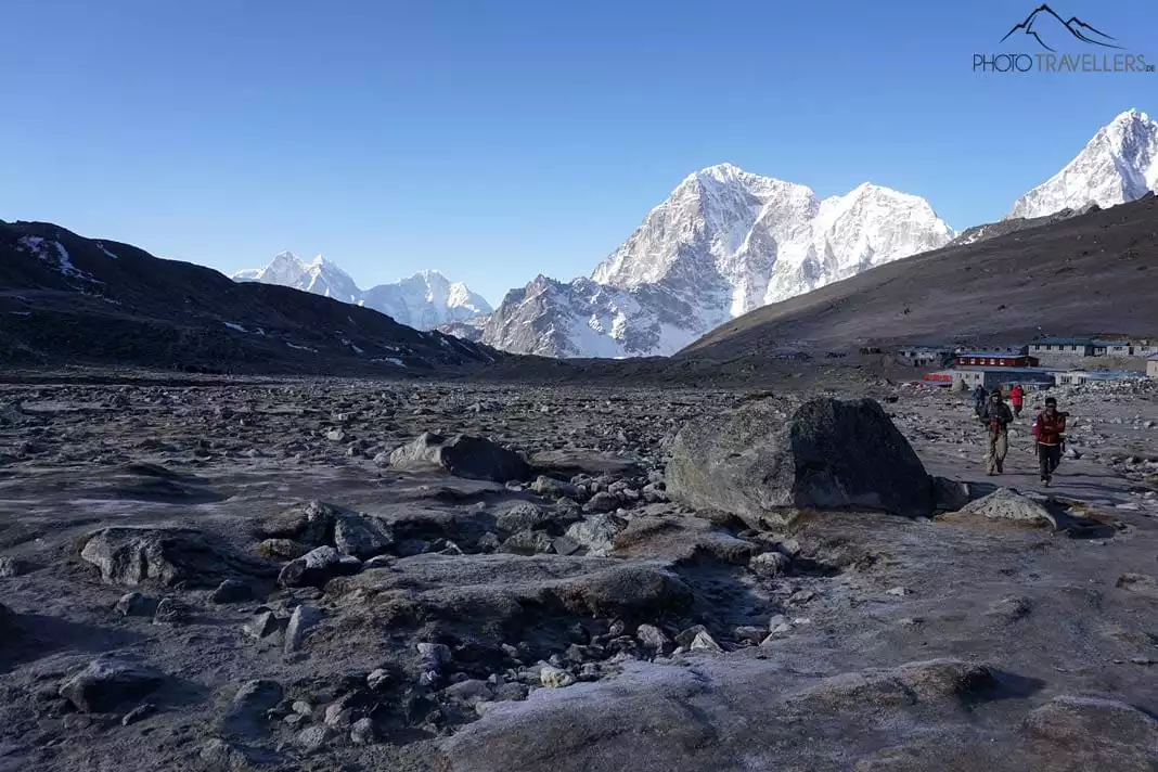Trekking in Nepal mit toller Bergkulisse