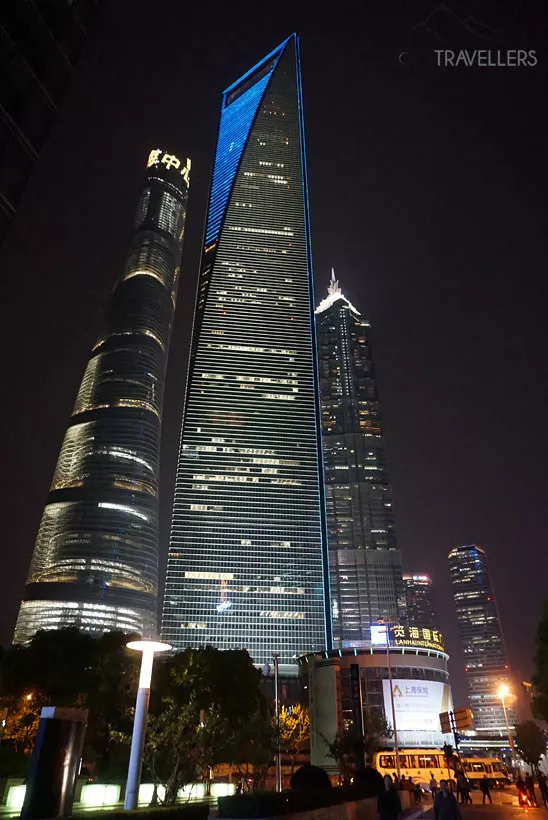 Shanghai Tower und Shanghai World Financial Center