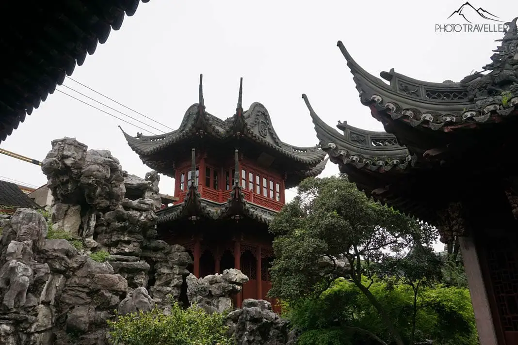 Pavillon im Yu-Garten