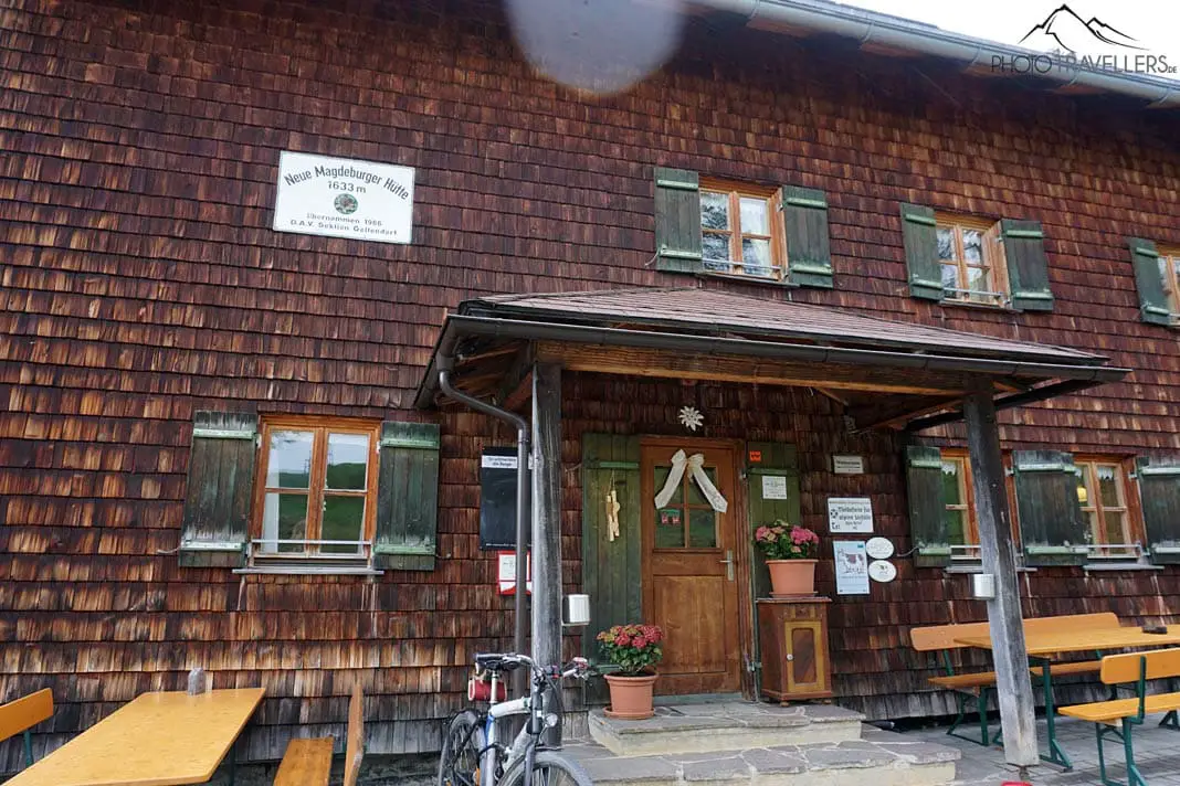 Eingang Neue Magdeburger Hütte