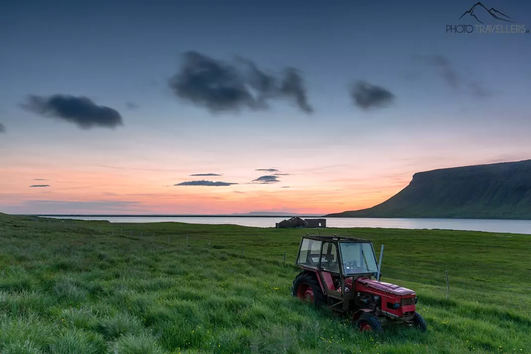 Traktor auf Island
