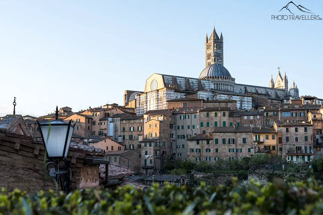 Der Blick auf Siena mit dem Dom