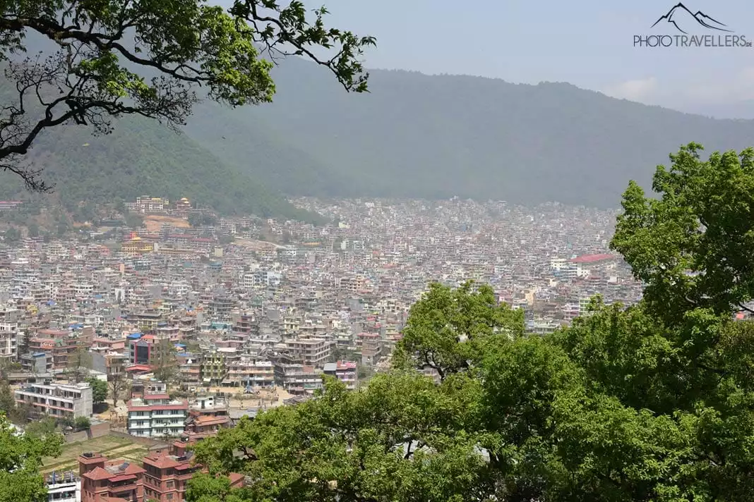  Blick auf Kathmandu