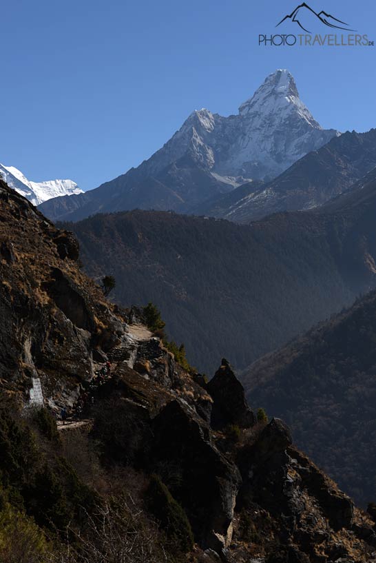 Wanderweg mit Ama Dablam