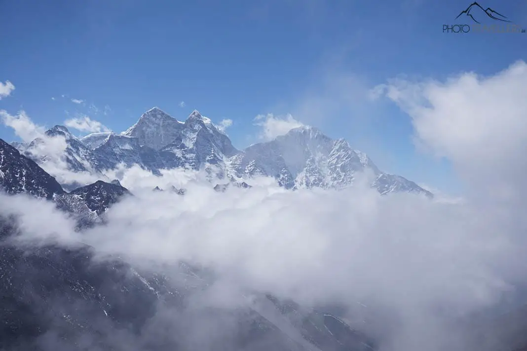 Wolken im Himalaya