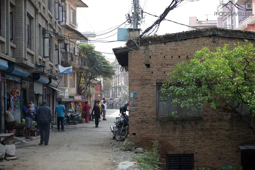 Straße in Kathmandu