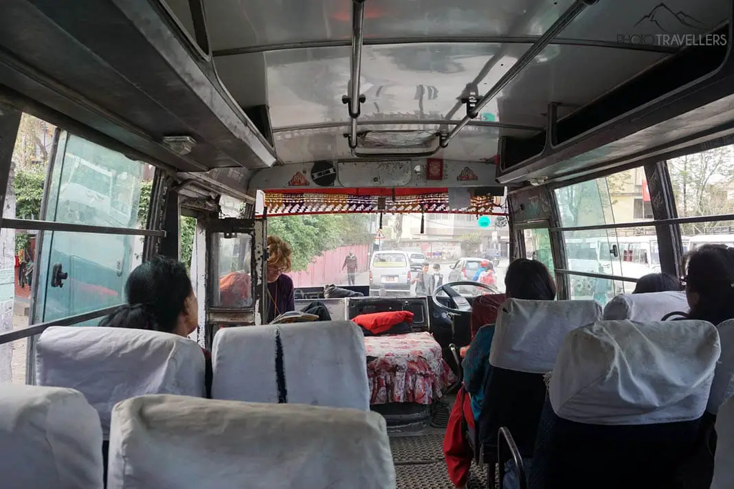 Linienbus in Nepal